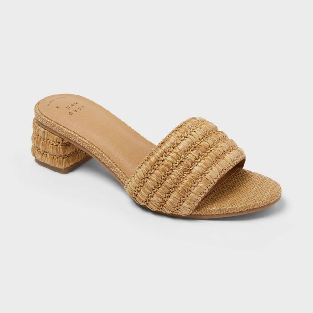 Women’s Fay Heels with Memory Foam Insole - A New Day Natural 11
